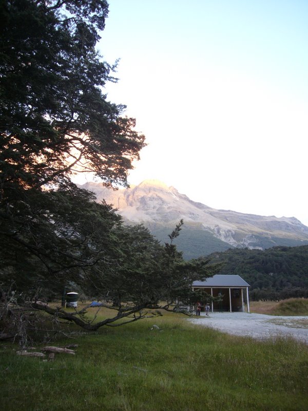 Doc hut at the end of the road